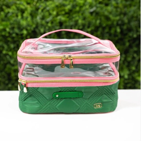 Wicked x Lug Whoosh Clearview Cosmetic Case Green/Pink - Picture 2 of 10